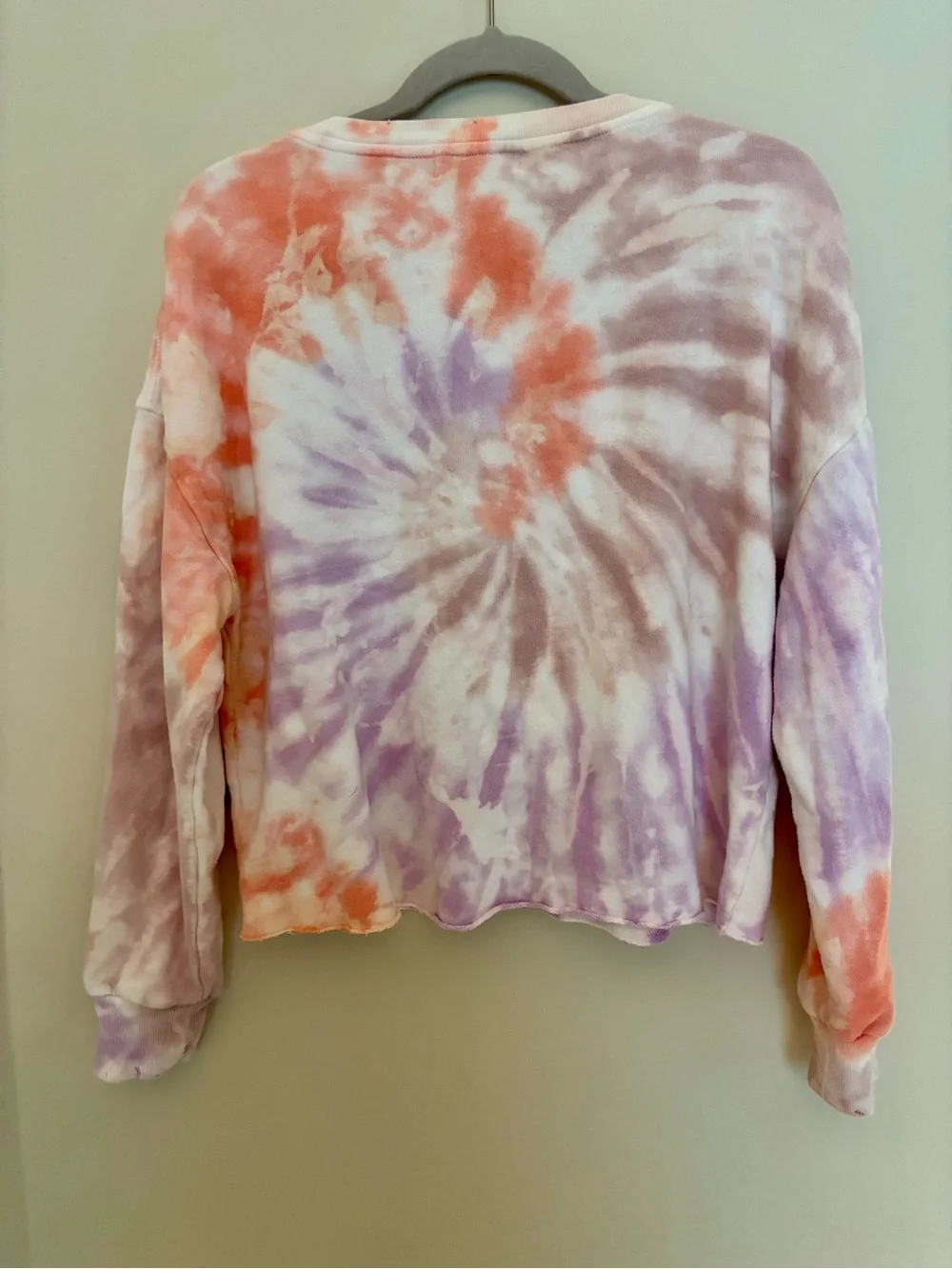 n:Philanthropy Terry Tie-Dye Cozy Sweatshirt and Shorts Matching Set size Medium